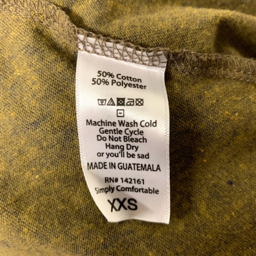 LuLaRoe Heathered Solid Army Green Carly Dress - Picture 7 of 7